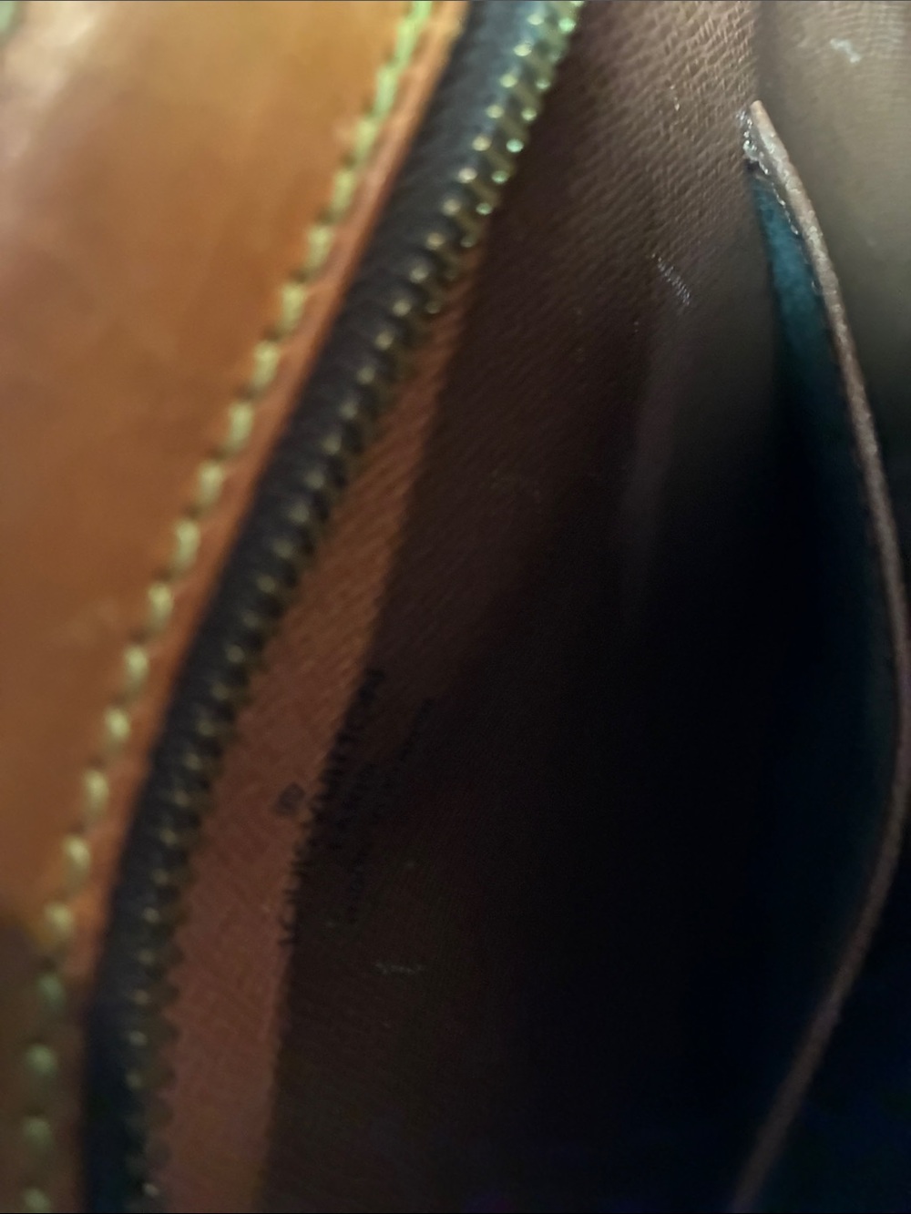 Louis Vuitton Monogram Crossbody in Brown with Tan Strap - Picture 8 of 11